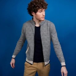 Maison Montagut Veste En Coton Zippe Avec Poches - Doha><noscript><img width=