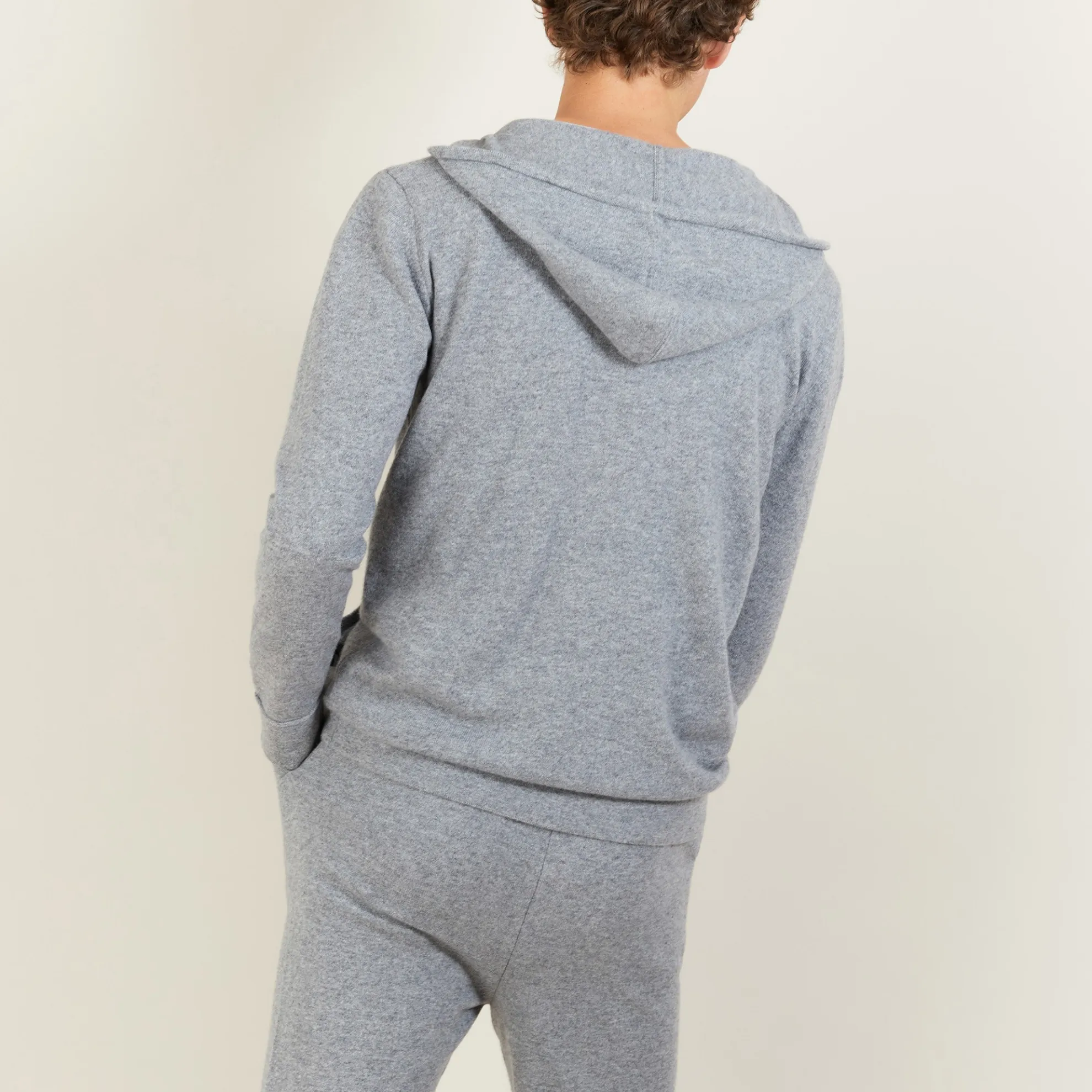 Maison Montagut Veste Zippee A Capuche En Cachemire - Bradley>Homme Vestes Et Gilets