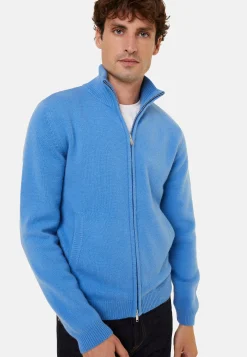 Maison Montagut Veste Zippee A Poches En Cachemire 4 Fils - Balthazar><noscript><img width=