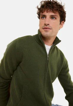 Maison Montagut Veste Zippee A Poches En Cachemire 4 Fils - Balthazar><noscript><img width=