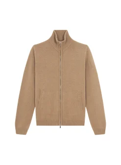 Maison Montagut Veste Zippee A Poches En Cachemire 4 Fils - Balthazar><noscript><img width=