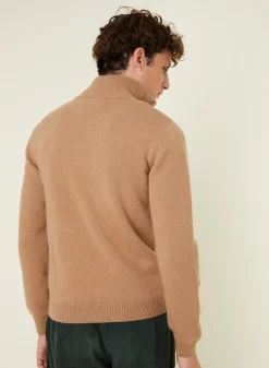 Maison Montagut Veste Zippee A Poches En Cachemire 4 Fils - Balthazar><noscript><img width=