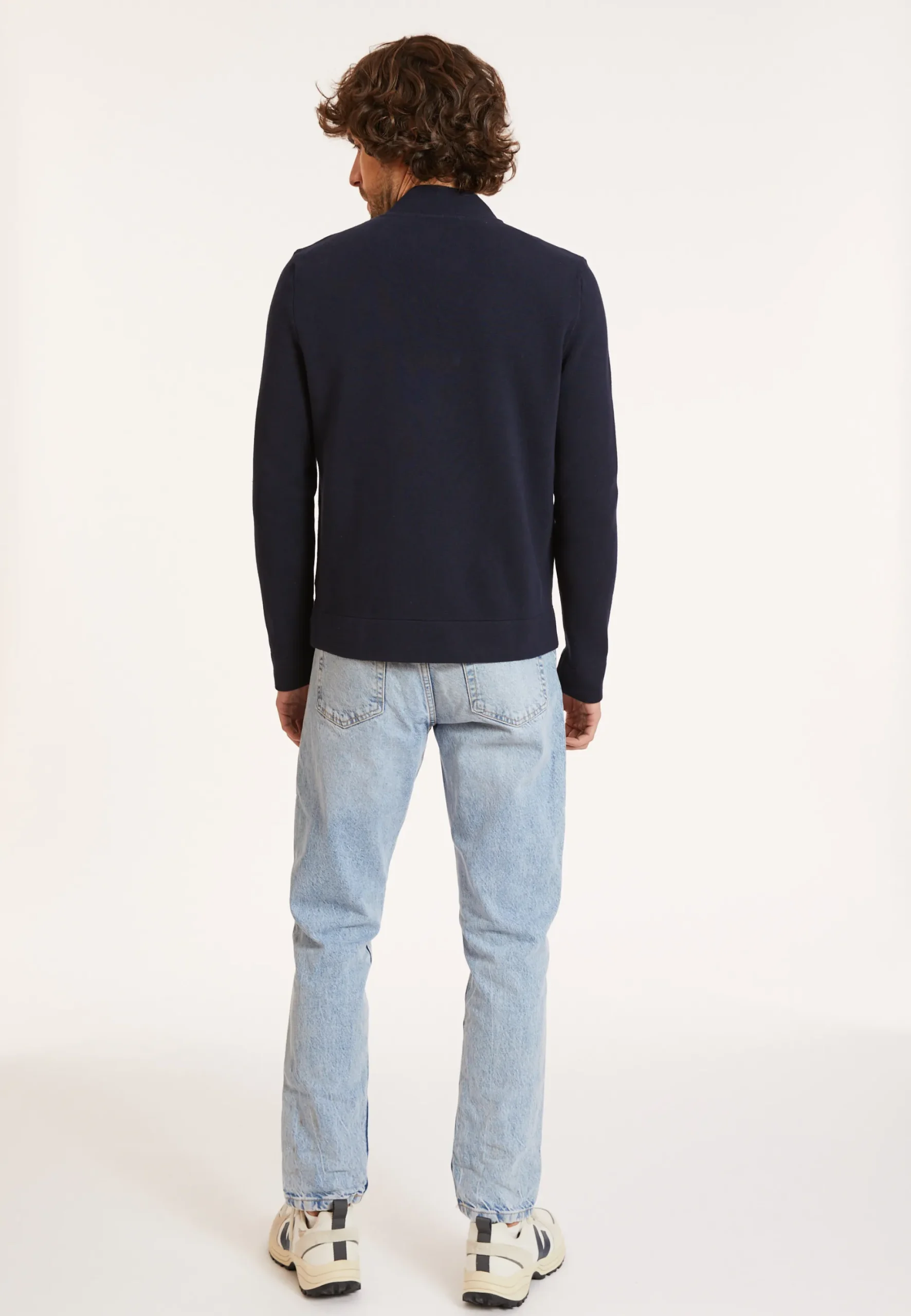 Maison Montagut Veste Zippee A Poches En Coton Bio - Dalil>Homme Vestes Et Gilets