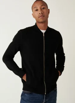 Maison Montagut Veste Zippee A Poches En Laine Merinos - Archibald><noscript><img width=