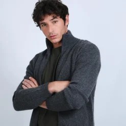 Maison Montagut Veste Zippee En Cachemire 4 Fils - Balthazar><noscript><img width=