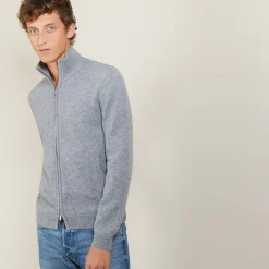 Maison Montagut Veste Zippee En Cachemire 4 Fils - Balthazar><noscript><img width=