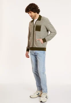 Maison Montagut Veste Zippee En Laine Merinos - Dinesh><noscript><img width=